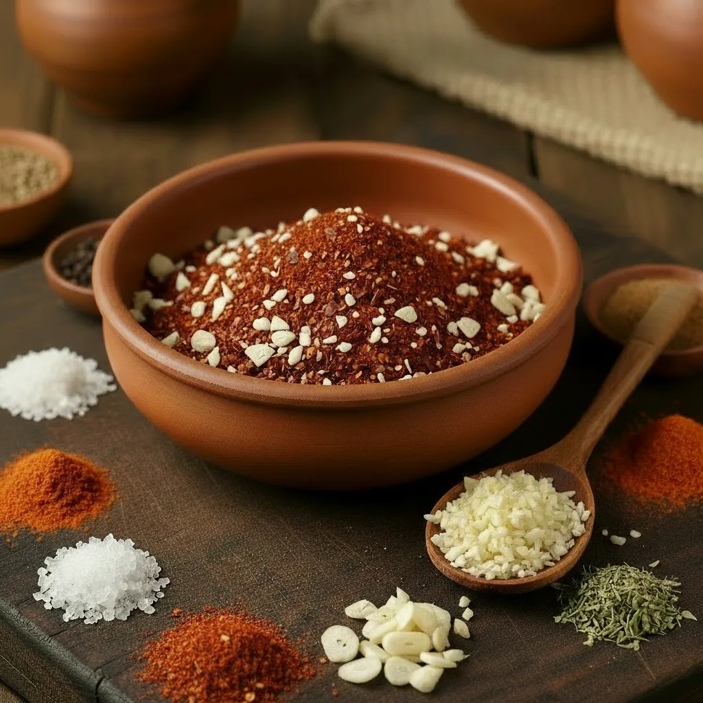 Sel épicé ail et chili BIO - 50gr