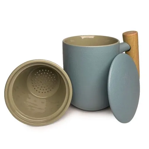 [72315] Tasse Aura Nordic Wood avec Infuseur - Vert
